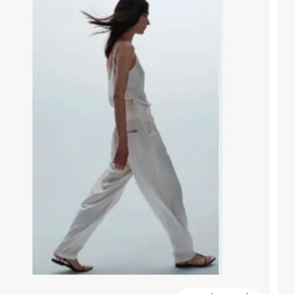Saint art Stylish Light Beige Pants with Belt